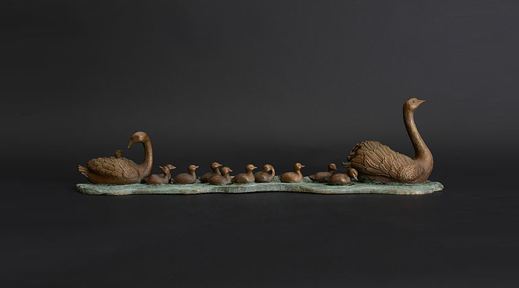 春江水暖·闔家美滿(mǎn)